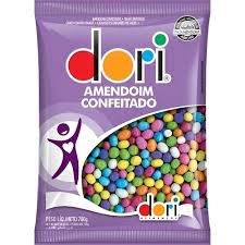 Dori Amendoim Confeitado Colorido 70g